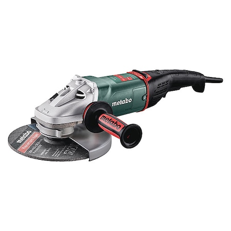 Metabo Angle Grinder, 9 in Dia, 6,600 RPM, 15 A WEPB 24-230 MVT