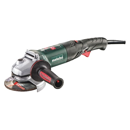 Metabo Angle Grinder, 5", 3,500 to 11,000 rpm WEV 1500-125 RT DM