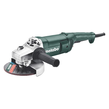 Metabo Angle Grinder, 7 in Dia, 8,450 RPM, 15 A W 2200-180