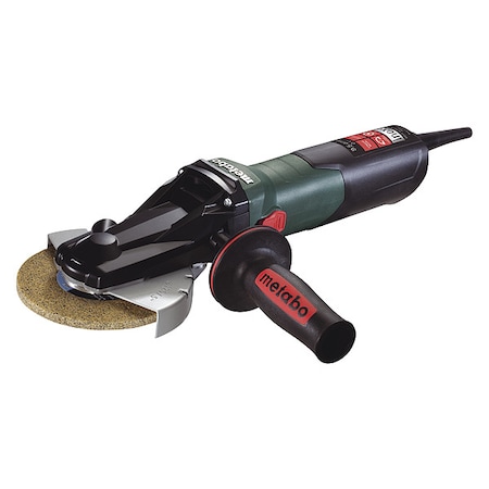 Metabo Angle Grinder, 5 in Dia, 7, 600 RPM, 9.5A WEVF 10-125 Quick INOX