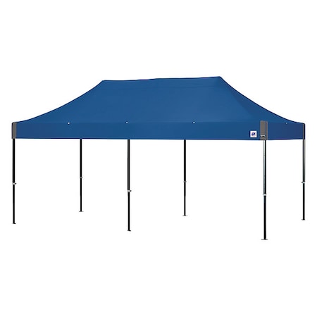 E-Z Up Portable Shelter, 20 ft L, Polyester END3ABK20VTKMCRB