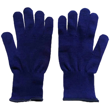 Condor Glove Liners, Acrylic, 9 1/2 in Length, 31 g, Navy, Size Universal , 1 PR 60NM35