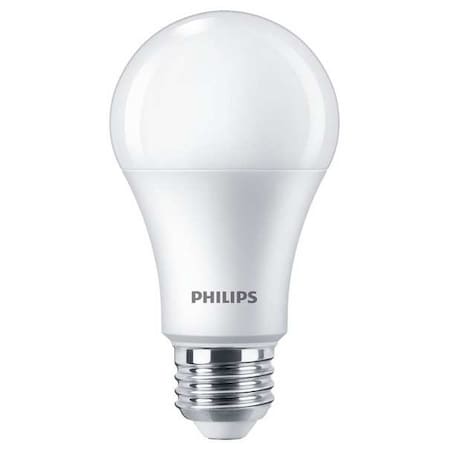 Philips LED, 12.2 W, A19, Medium Screw (E26) 12.2A19/PER/950/P/E26/DIM 6/1FB T20