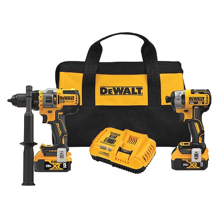 DEWALT CombInation Kit, 20V DCK2100P2