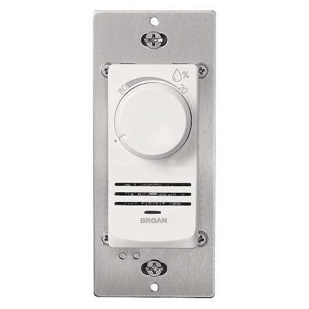 Broan-Nutone Dehumidistat, 9 A, White, 120 V DD500W