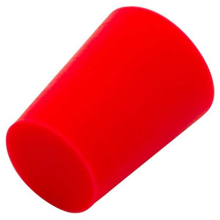 Caplugs Tapered Plug, Red, Silicone, 100 PK UP2-04 SH-51950