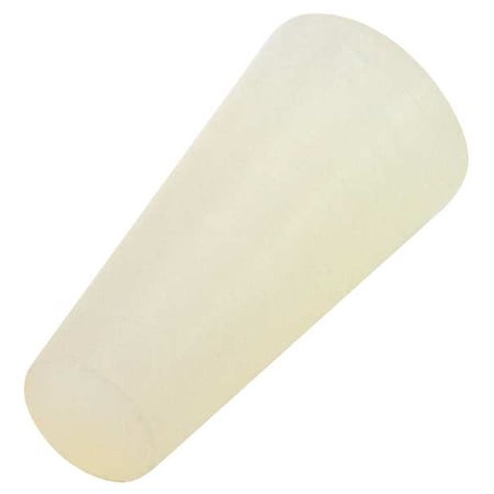 Caplugs Tapered Plug, Clear, Silicone, 100 PK UP000XL SH-57846