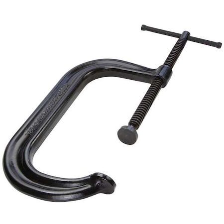 Bessey C-Clamp, 8 in Maximum Opening, Black CDF408