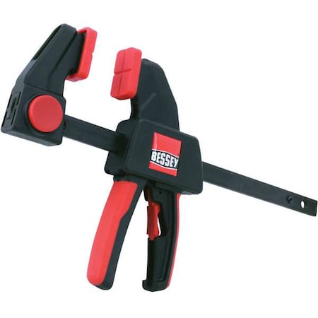 Bessey Trigger Clamp, Plastic Handle and 2 3/8 in Throat Depth EHKM06
