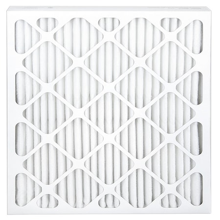 Zoro Select 20x24x2 Pleated Air Filter, High Capacity, Synthetic, MERV 13, 1.0 to 3.0 micron 60RD90