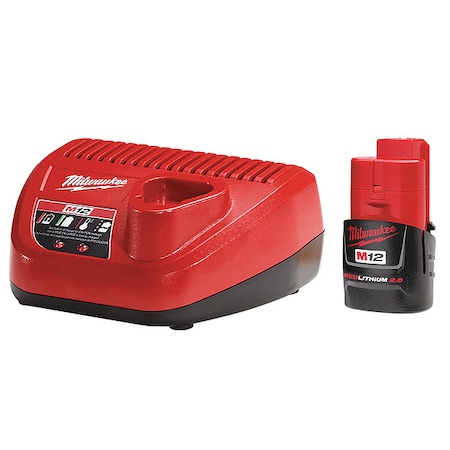 Milwaukee Tool M12 REDLITHIUM CP2.0 Starter Kit 48-59-2420