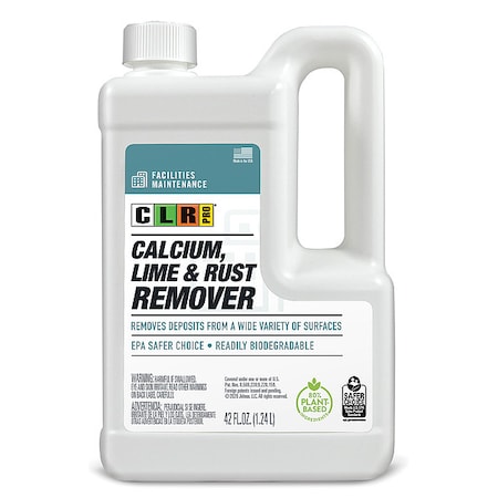 Clr Pro Calcium Lime and Rust Remover, 42 oz, Jug G-FM-CLR42-4PRO