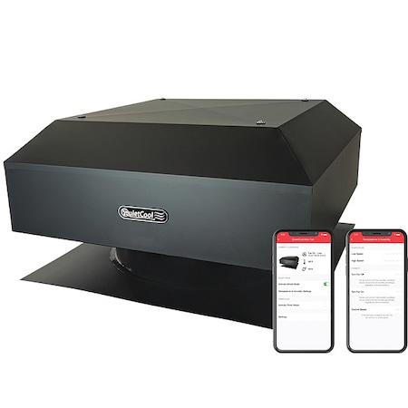 Quietcool QUIETCOOL Steel 14"H 24"W Exhst Fan AFR SMT ES-2.0