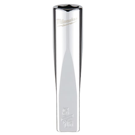 Milwaukee Tool 1/4 in. Drive 5/16 in. SAE 6-Point Deep Socket with FOUR FLAT Sides 45-34-9016