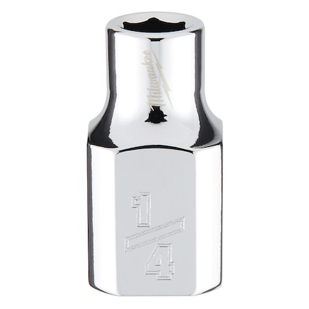 Milwaukee Tool 3/8 in. Drive 1/4 in. SAE 6-Point Socket with FOUR FLAT Sides 45-34-9060