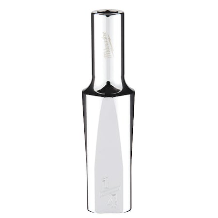 Milwaukee Tool 3/8 in. Drive 1/4 in. SAE 6-Point Deep Socket with FOUR FLAT Sides 45-34-9073