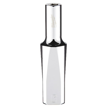 Milwaukee Tool 3/8 in. Drive 6mm Metric 6-Point Deep Socket with FOUR FLAT Sides 45-34-9090