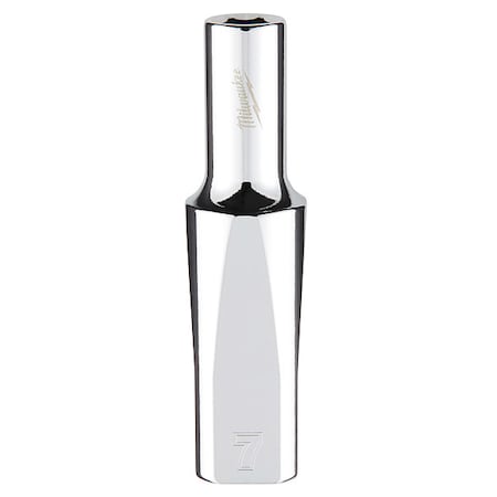 Milwaukee Tool 3/8 in. Drive 7mm Metric 6-Point Deep Socket with FOUR FLAT Sides 45-34-9091