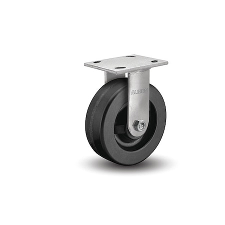 Albion 6" X 2" Non-Marking Phenolic Rigid Caster, No Brake, Loads Up To 1200 lb 05TM06201R