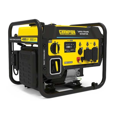Champion Power Equipment Portable Generator, 3,650 W Rated, 4,500 W Surge, 30.4 A 201049