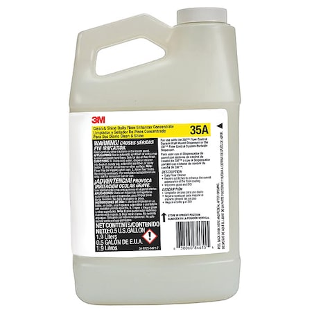 3M Floor Enhancer Concentrate, 0.5gal, Bottle 35A
