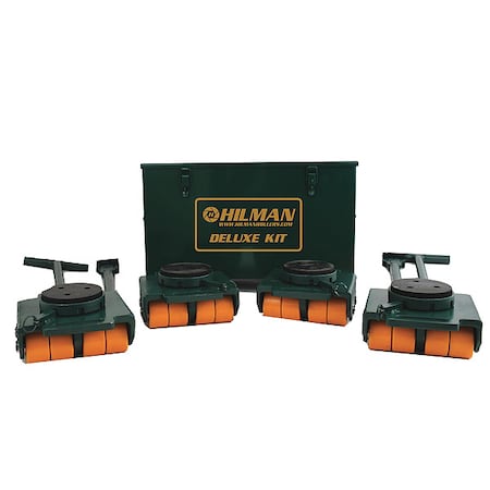 Hilman Rollers Bull Dolly Kit, 5 3/4 in L Deck KBSP-24P