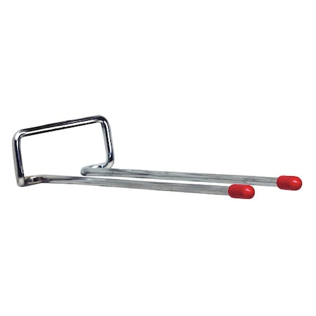 Quantum Storage Systems 10" Double Rod, Gray WS-DR10C