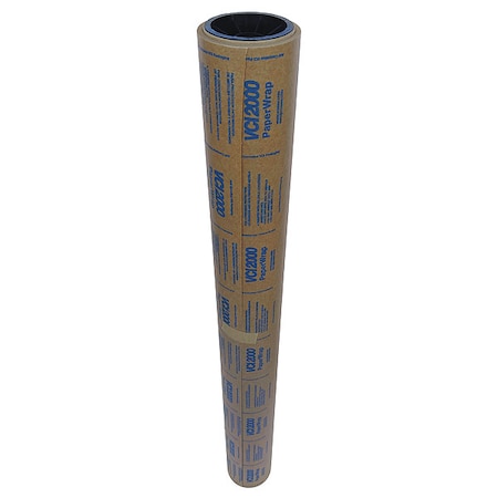 Zoro Select CorrosionInhibitingVCIPaperRolls, Brn VSP00010