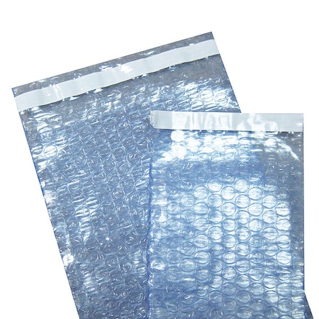 Zoro Select VCI Bubble Bags, Self-Sealing, PK1250 VBE00004