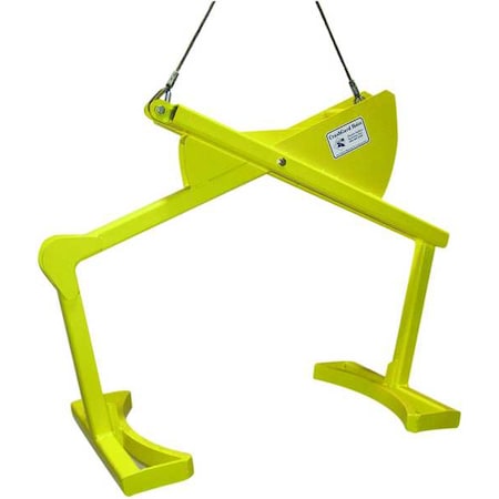 Tapco Traffic Barrel Hoist, 48 in W, Steel 142339