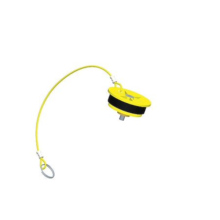 Msa Safety 3" Adapter Cap with Stainless Steel Wire IN-2073