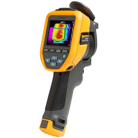 Fluke Thermal Camera, -4 Degrees  to 842 Degrees F, 40 mK, 640 x 480 Display, 28 Degrees  x 20 Degrees FLK-TIS55+ 27HZ