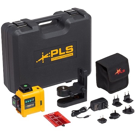 Pls Red Line Laser Level PLS 3X360R KIT