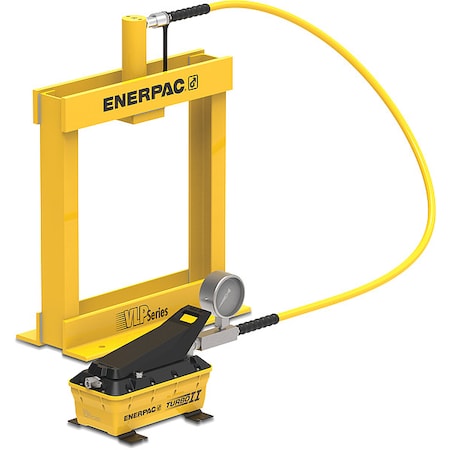 Enerpac Hydraulic Press, 29.61 in H, Air VLP106PAT1U