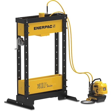 Enerpac Hydraulic Press, 76.97 in H, Electric XLP5013ZEBU