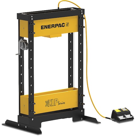 Enerpac Hydraulic Press, 76.97 in H, Manual XLP756XA12GU