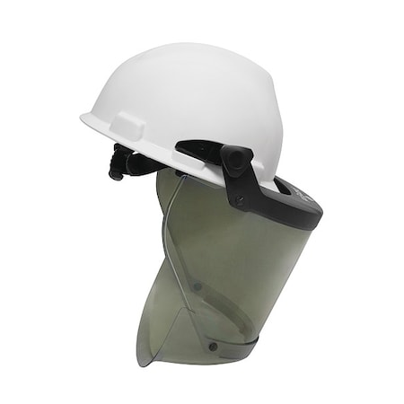 Arcguard Arc Flash Faceshield with Hard Hat H20HTHAT | Zoro