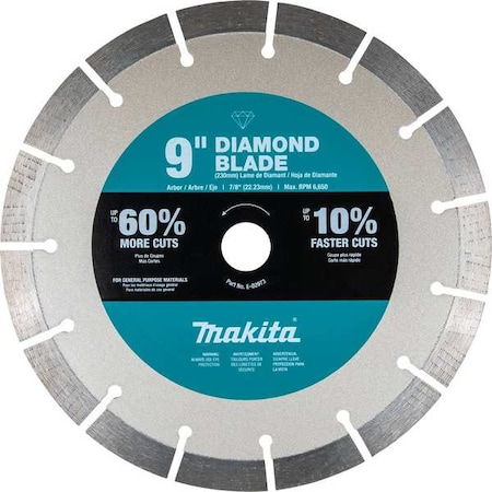 Makita Diamond Blade, 9", Segmented E-02973