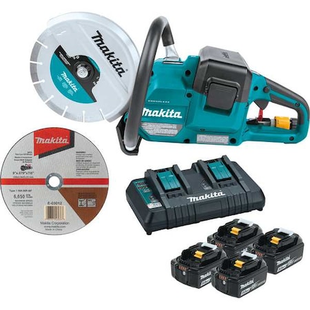 Makita Brushless Cordless Power Cutter Kit, 9" XEC01PT1