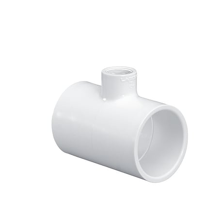 Westlake Pipe & Fittings Reducing Tee, 1 1/4 x 1/2 x 1/2 in, Socket 401166