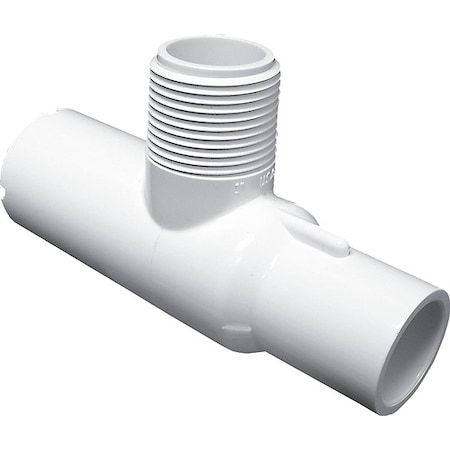 Westlake Pipe & Fittings PVC, Tee, 1 in Socket, 1 in Spigot 1375010