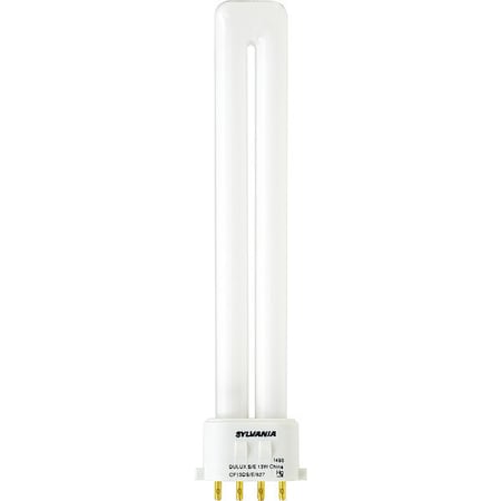Ledvance/ Sylvania CFL, 13 W, T4, 4-Pin (2GX7) 20318