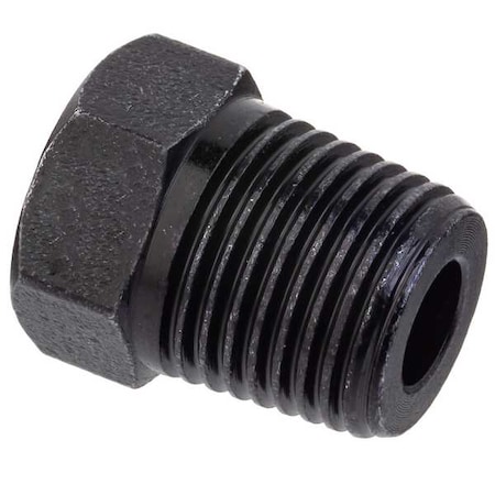 Zoro Select Brass Hex Head Plug, Male NPTF ZUSA-PF-9126