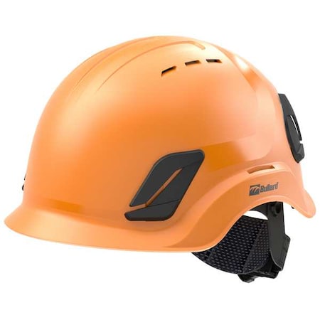 Bullard Climbing Helmet, CEN10, ABS, Polycarbonate, 4 Point Ratchet, Type 1, Class C, Orange C10VORAMR
