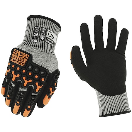 Mechanix Wear SpeedKnit M-PACT Knit Gloves, 7, Black S5CP-08-007