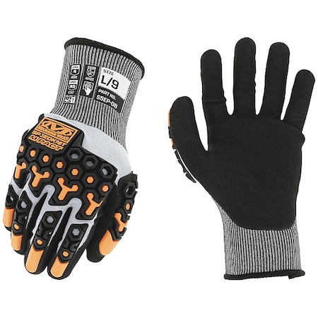 Mechanix Wear SpeedKnit M-PACT Knit Gloves, 11, Black S5EP-08-011