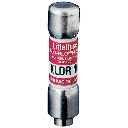 LITTELFUSE UL Class Fuse, CC Class, KLDR Series, Time-Delay, 30A, 600V AC, Non-Indicating KLDR030