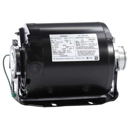 Century Pump Motor, Split Phase Design CB2034AD