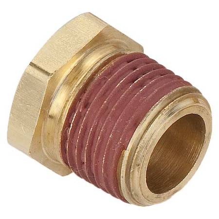 Parker Reducing Bushing Brass Bushing, 1/8 in Female NPT X 3/4 in Male NPT VS209P-12-2