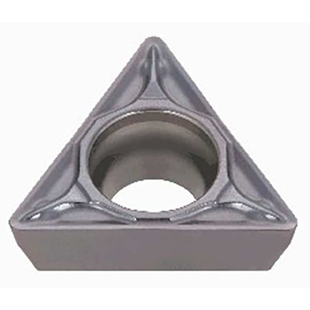 Tungaloy Triangle Turning Insert, Triangle, 1/4 in, TPMT, 0.016 in 6772476